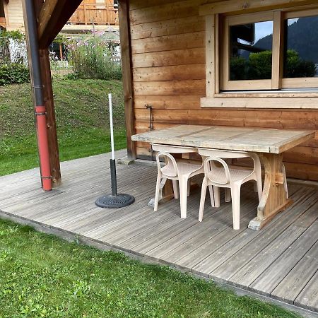 Studio 1 Piece Situe Dans Un Chalet Beaufort  Exteriör bild