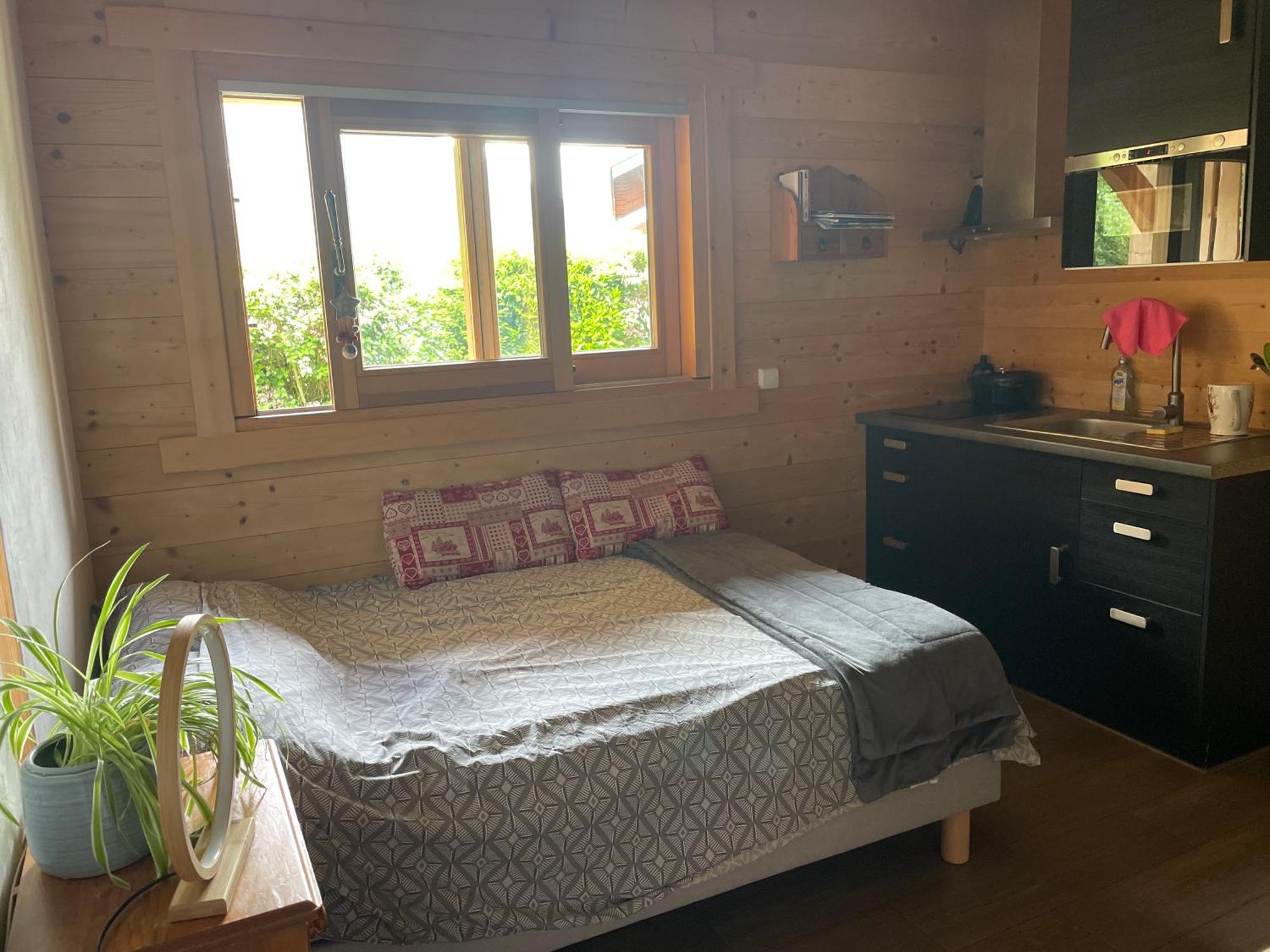 Studio 1 Piece Situe Dans Un Chalet Beaufort  Exteriör bild